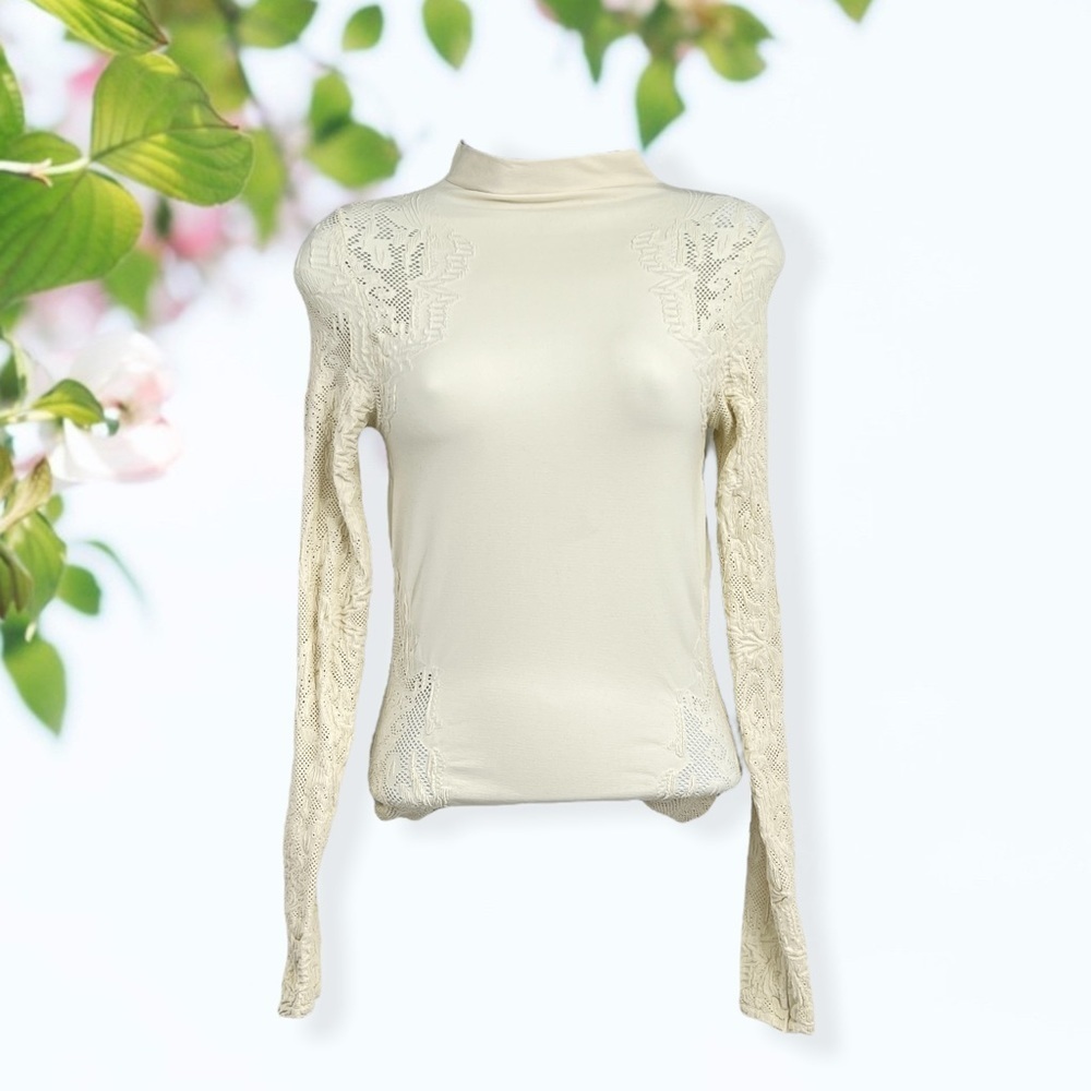 FREE People Lace Top - Picture 2 of 6